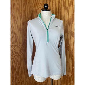 Patagonia Stretch Sweater Half Zipper Long Sleeve Mock Neck Jersey Sports M